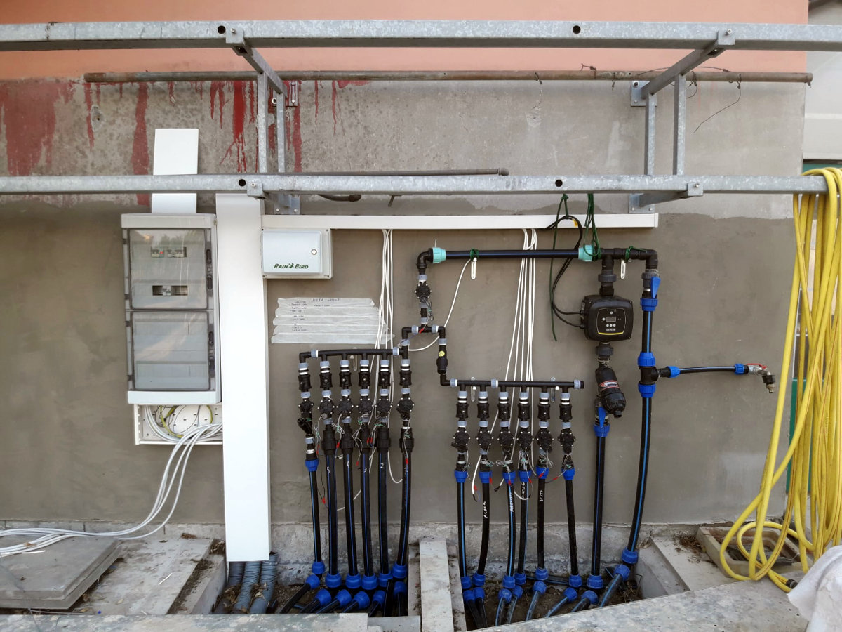 Realizzazione Impianti di Irrigazione - Valenti Giardini